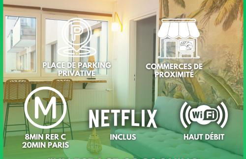 Appartement cosy T3 - RER C 400m - Foto 1