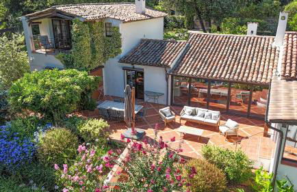 Superbe villa de 5 suites, climatisation, piscine, tennis, hauteurs de St Paul - Foto 9