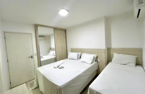 Flat espaçoso e confortavel no hotel Canarius Gravata - Foto 21