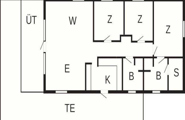 8 Person Holiday Home in Lokken - Foto 4