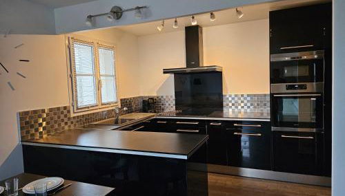 Appart 3 chambres-Gare 1 min-Disneyland Paris 6 min - Foto 4, stove, pet friendly, minibar