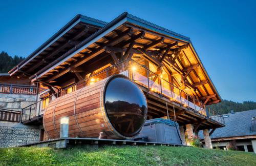 Chalet Familial Le Whymper 5 étoiles SPA Sauna Chatel - Foto 40