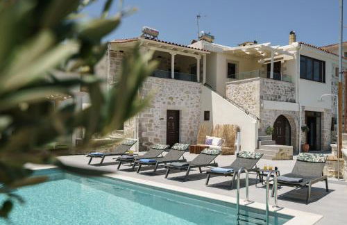 Villa Angelo, Traditional Cretan Stone Villa with Pool & Countryside Views - Foto 1