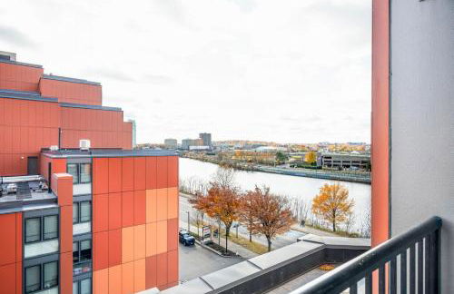 Blueground Cambridgeport rooftop nr Charles River BOS-1271 - Foto 5