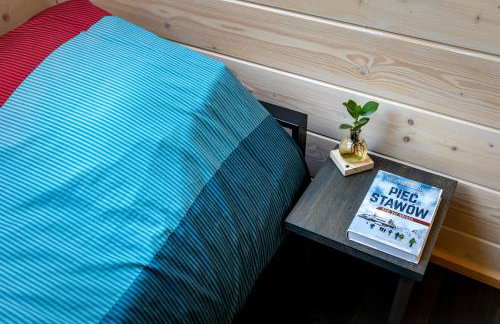 Houten Villa "ReisnaarPolen" Royaal ontbijt tevens Gluten Lactose vrij, Vega en diner mogelijk, sauna en Hottub - Foto 48