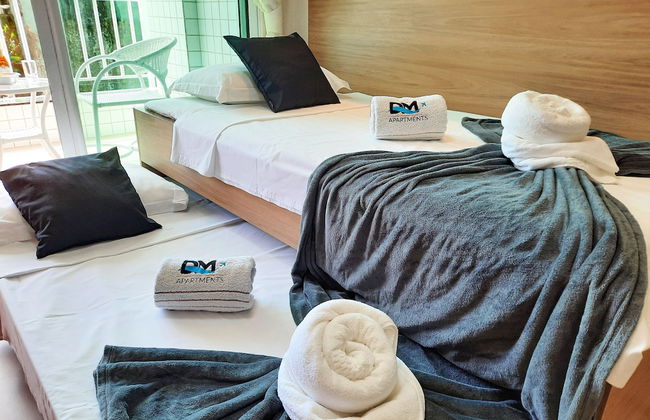 Beach Way Charmoso Pé na Areia 2 quartos 6 pessoas By DM Apartments - Foto 7