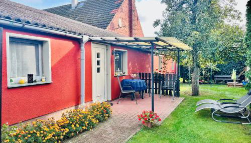 Ferienwohnung Nettelbeck - Foto 3, sunbed, Garden view