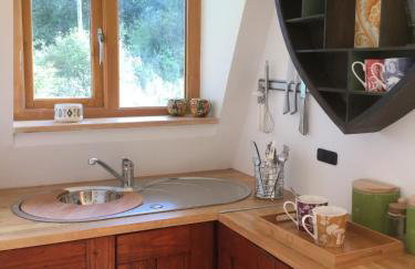 Aframe Tiny Home SILVA with private hot tub - Foto 6