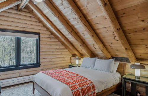 Log Cabin Fireplace Upper Valley - Wooded Chalet - Foto 18