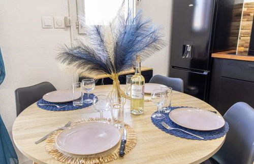 T2 MODERNE VUE MER LES SABLETTES CLIM- WiFi- PARKING - Foto 14