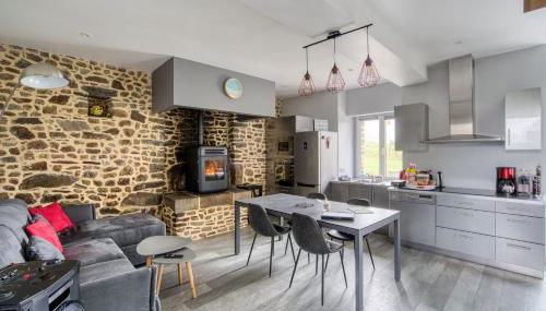 Charme à la campagne avec spa - Foto 3, stove, dishwasher