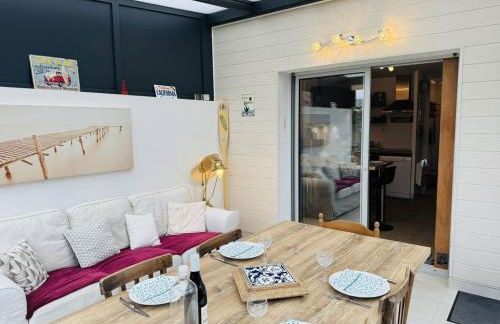 Agréable maison, jardin clos, 200m plage - Foto 4