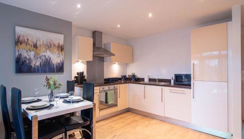 Balcony Waterside 2-Bed Apartment Central Leeds - Foto 5, stove, dishwasher