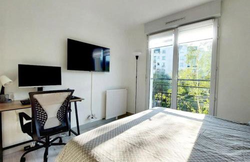 Cosy Home 2 - Spacieux 3 pièces avec parking - 30 min de Paris - Foto 19