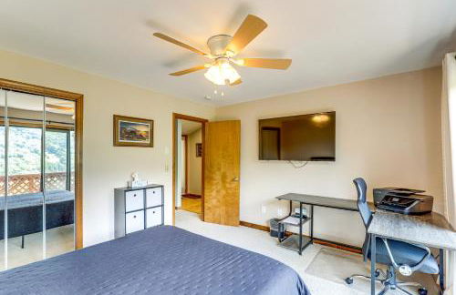 Maggie Valley Mountain Escape with Fireplace and Deck! - Foto 19