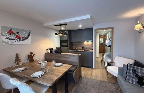 Appartement moderne, proche pistes, 4 pers, Wi-Fi, linge inclus - FR-1-180-650 - Foto 15