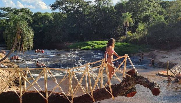 Having a great day at the Reposo de Yhaguy