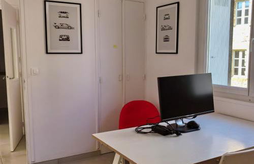 La Triolette, maison chaleureuse, indépendante et refaite à neuf dans le Vieux Coutainville, tourisme ou télétravail - Foto 35