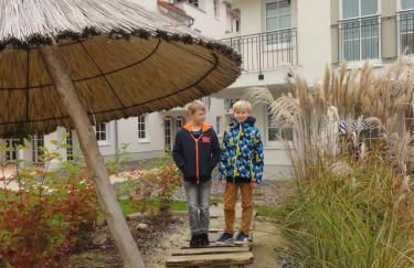 3 Zimmer Ferienwohnung Haus Meeresblick mit Meerblick A005 mit Südterrasse und Strandkorb - Foto 34