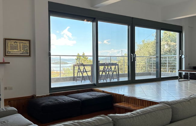 Villa Christina Asproneri With Panoramic Sea View - Photo 10