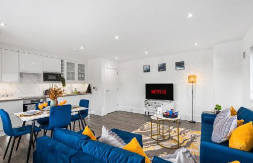 Stylish 2 Bed 2 Bath Hove Apartment - Walk to Station & Beach - Optional Parking - Sleeps 8 - Foto 39