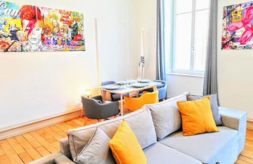 De 2 à 6 personnes - Le Street'Art - Sarrebourg Centre - Gare à 500m - A 20 minutes de Center Parc et Parc Animalier Sainte-Croix - Netflix - Wifi - Foto 2