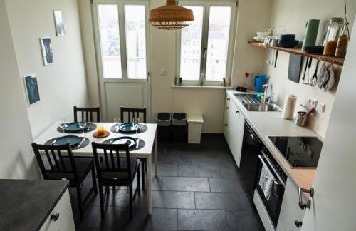 Wölkchen - Wohnung mit Balkon, Holzdielen & TV - Foto 18