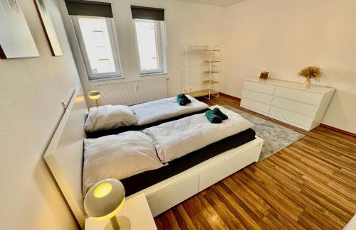 FeWo Palmtrees 2 - Große und moderne 2 Zimmerwohnung mit französischem Balkon in Gladbeck-Mitte nähe Movie Park und Veltins Arena - Foto 8