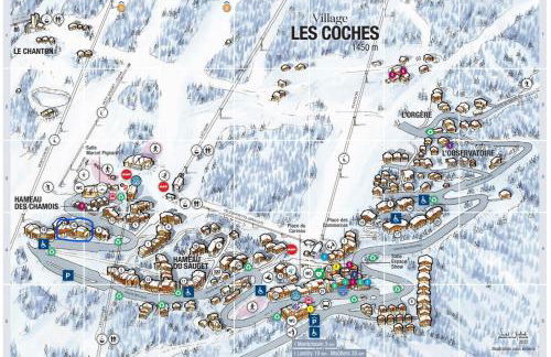 La Plagne Appartement au pied des pistes avec vue Mont Blanc - Foto 26