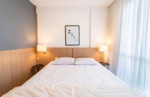 Até 5 Hóspedes, Elevador, Varanda Frente P/ Piscina, Jr Catito - Foto 9