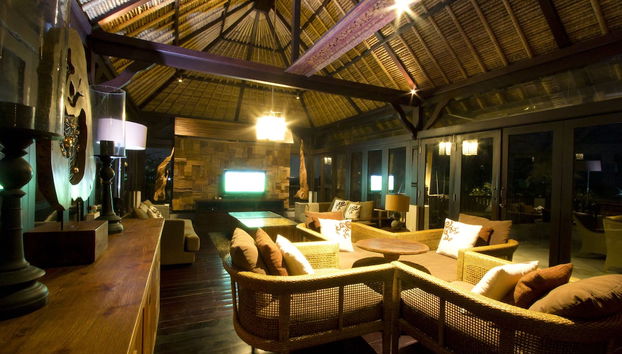 Coin salon dans le hall