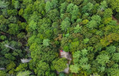 Amazing Creek View Cabin w/ Hot Tub, Firepit & Pool Table - Foto 33