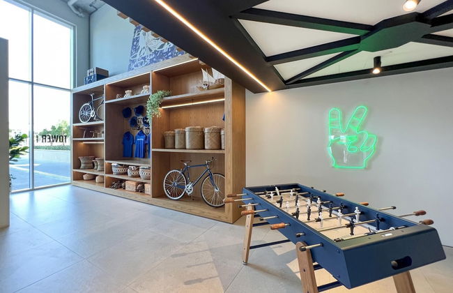 Modern Boho 1BR Sleeps4 Balcony Pool Gym Dxbhills - Foto 27