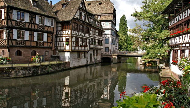 Scorci da cartolina a Strasburgo