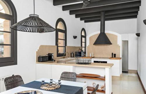 Sa Capella : Ancienne chapelle rénovée avec piscine - Foto 22