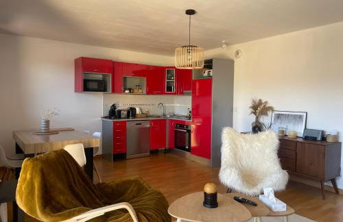 Bel appartement 2 chambres - tout équipé - Terrasse sud- Bolquere Station de ski Font Romeu Pyrénées 2000 - Foto 7