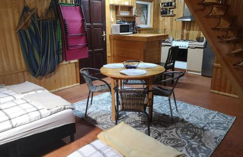 domki nad jeziorem, las, do 10 osób jezioro Wilczyńskie Budzisławskie - domek letniskowy osobno ogrodzony, ogrzewany mile widziane pieski, zwierzeta- wielkopolska, 62-550 Zygmuntowo gm Wilczyn - Photo 2