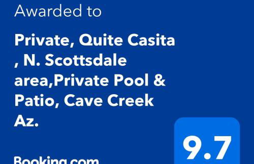 Private, Quite Casita , N. Scottsdale area,Private Pool & Patio, Cave Creek Az. - Photo 3