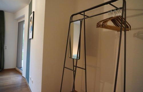 Design-Apartment I direkt im Zentrum von Bad Krozingen I Boxspring I Terrasse mit Garten & direktem Parkplatz I Boxspring I Nespresso - Foto 14