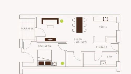 ApartWehr Business&Ferien Apartment Lila - Foto 4