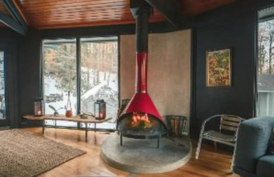 Imaginative Octogonal Glass Treehouse on Seven Private Acres near Great Barrington, MA - Foto 17