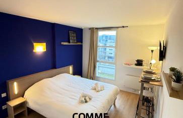 Studio Le 430, confortable et tout équipé, Garage Gratuit et Privatif à Nancy - Foto 1