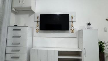 flat som do mar - tombo - guarujá - Foto 4