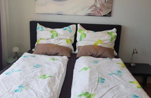 Blick über Karlsruhe - Ferienwohnung Panorama - Foto 6