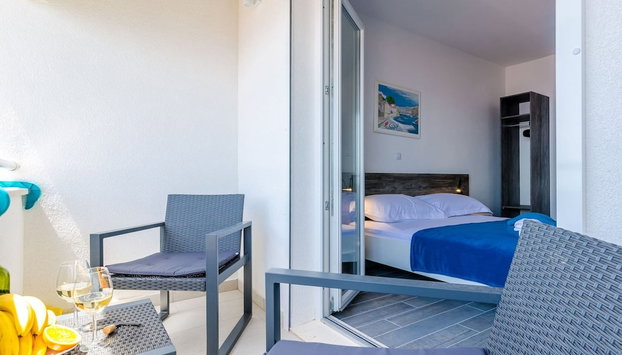 Apartment Petra 14 - Studio Apartment With Balcony and Sea View - Foto 4, Habitación