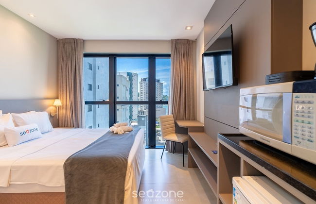 MHFBs Edifício Moderno piscina vista mar - Foto 76