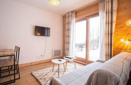 Appartement cosy 4* au pied des pistes avec WiFi et parking à Valmorel - FR-1-356-490 - Photo 6