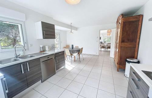 Grande maison près plage Carolles, 5 chambres, jardin, parking, wifi gratuit – 10 pers. - FR-1-361-537 - Foto 5