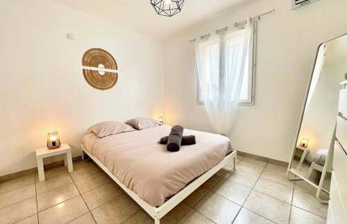 Villa Soleïa - Jardin, CLIM, 3 chambres, 8 personnes - Foto 5
