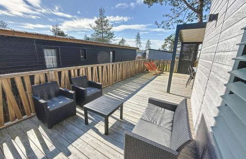 Chalet de Standing 6 Pers. à Jullouville - Piscine Chauffée, Plage à Proximité, Wi-Fi Inclus - FR-1-361-536 - Foto 20